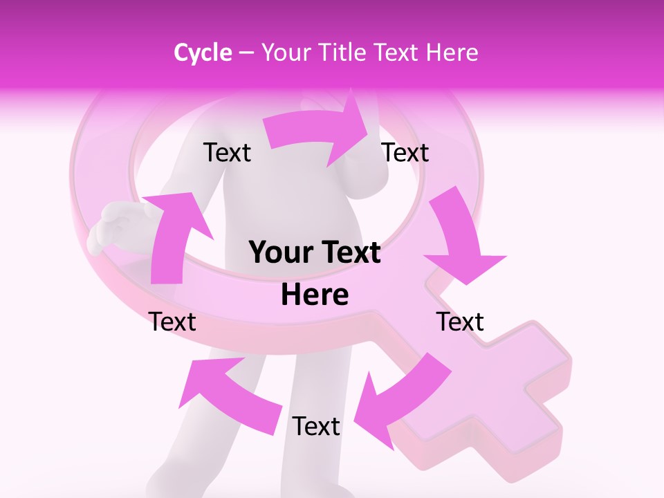 Plus Mother Character PowerPoint Template