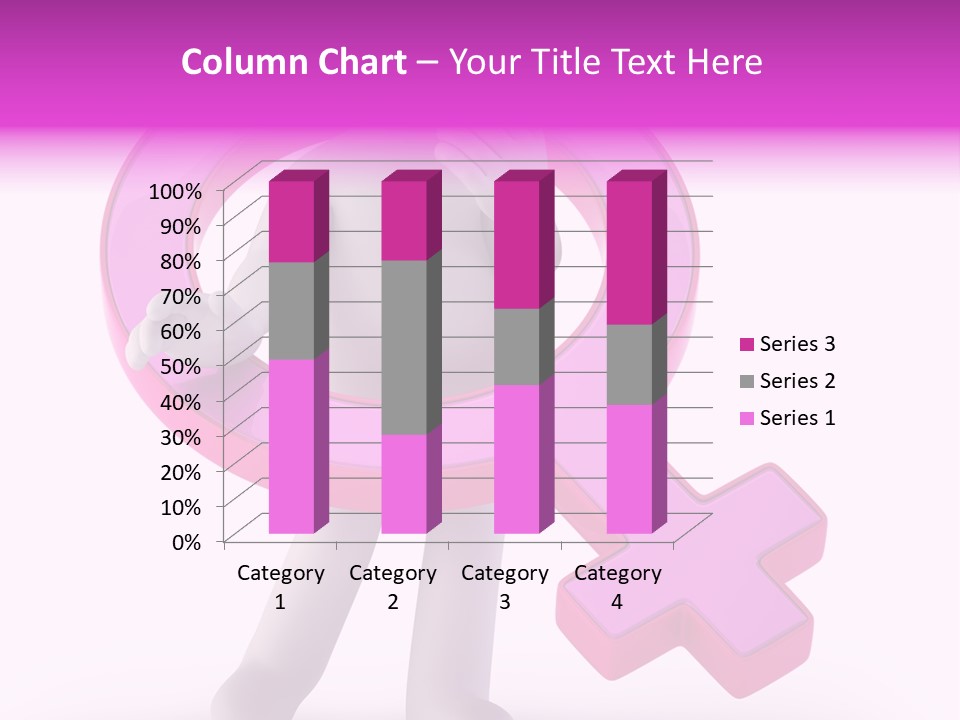 Plus Mother Character PowerPoint Template