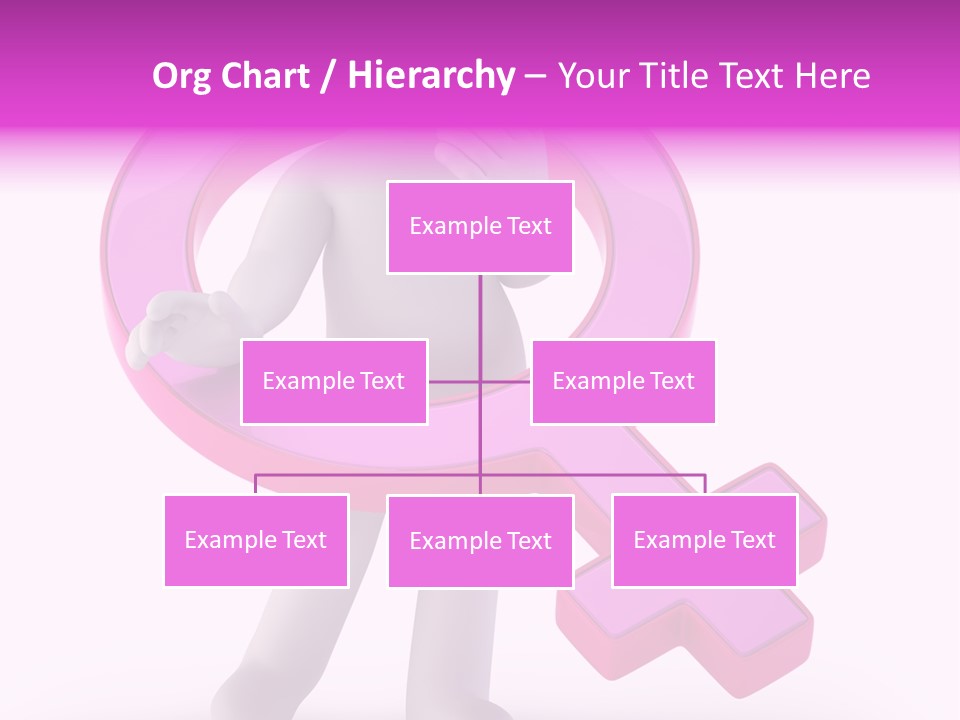 Plus Mother Character PowerPoint Template