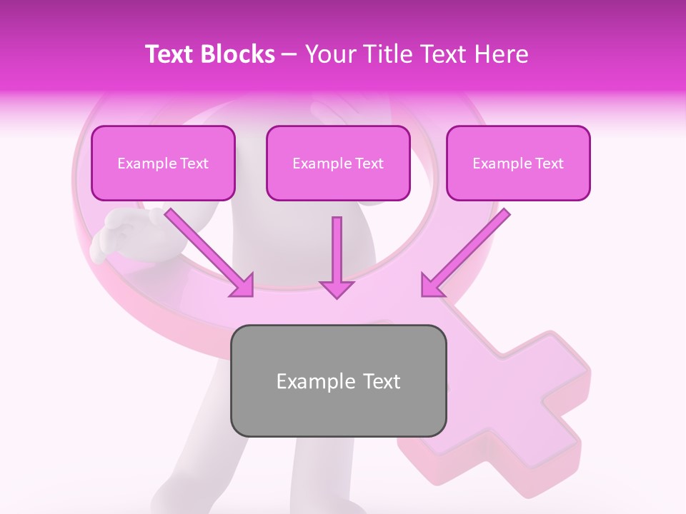 Plus Mother Character PowerPoint Template