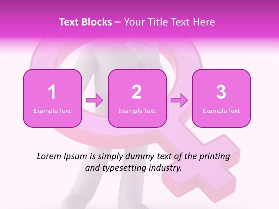 Plus Mother Character PowerPoint Template