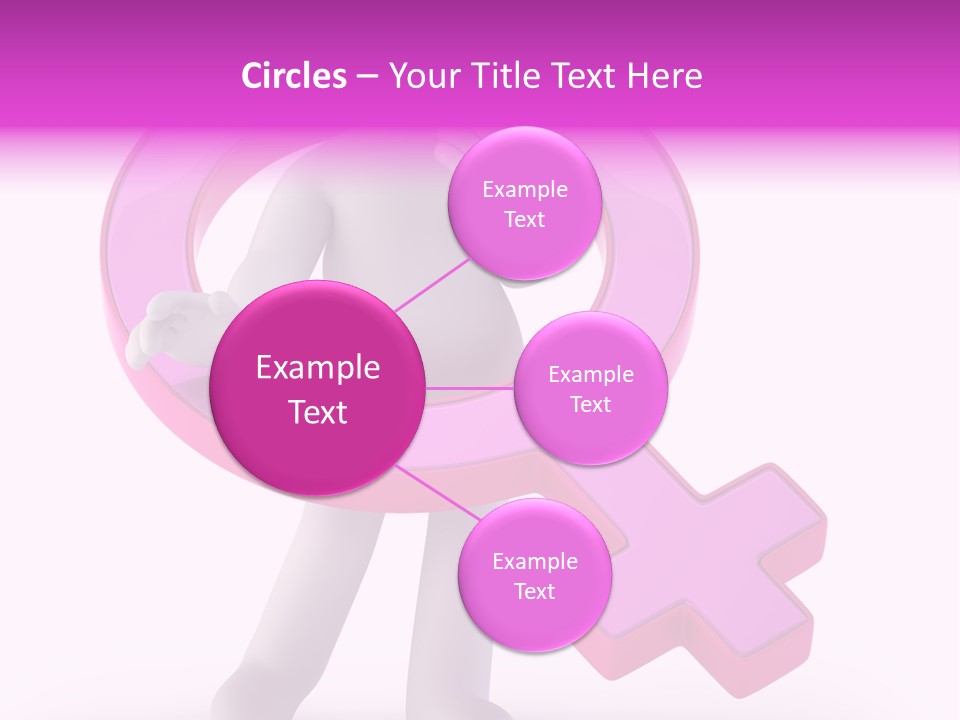 Plus Mother Character PowerPoint Template