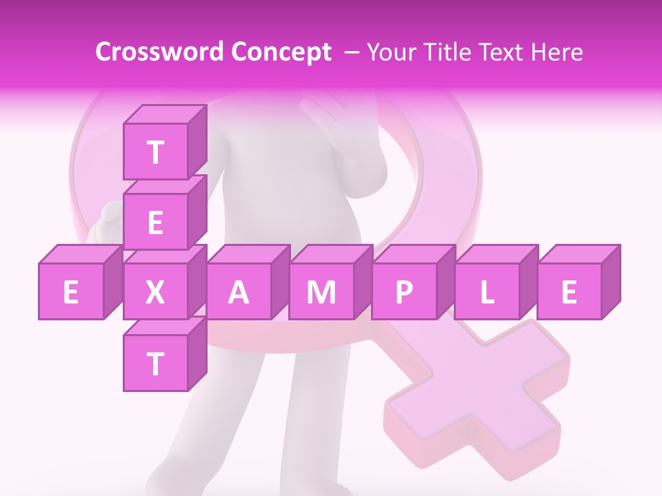 Plus Mother Character PowerPoint Template