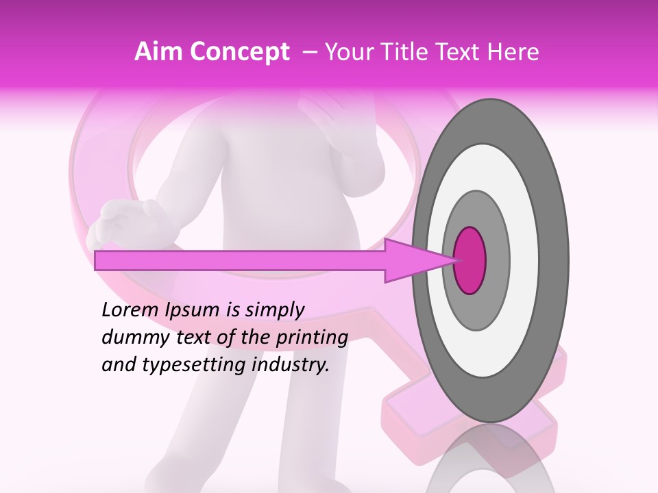 Plus Mother Character PowerPoint Template