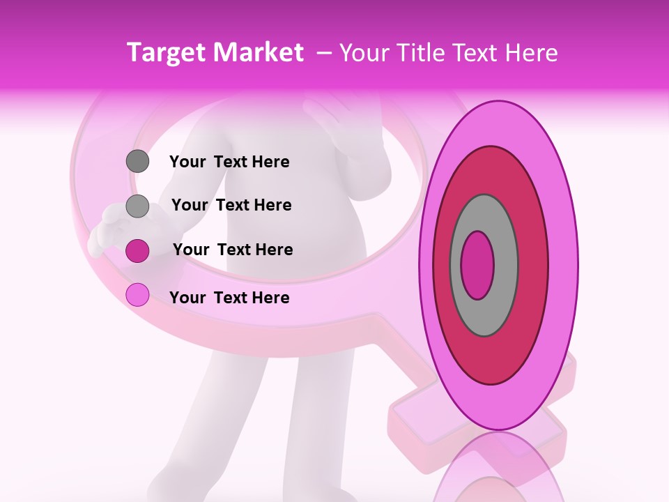 Plus Mother Character PowerPoint Template