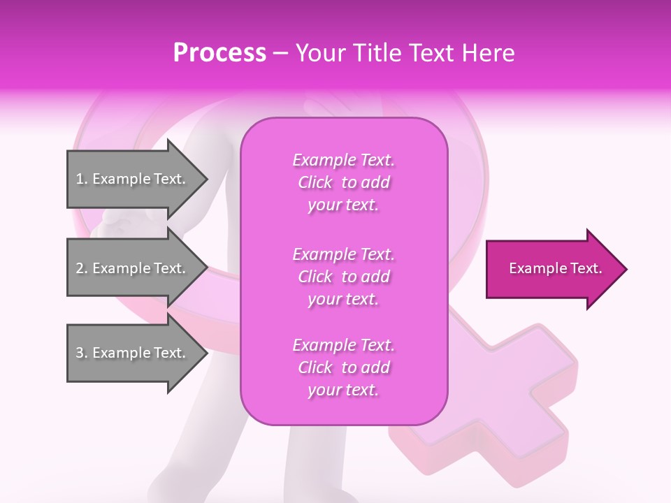 Plus Mother Character PowerPoint Template