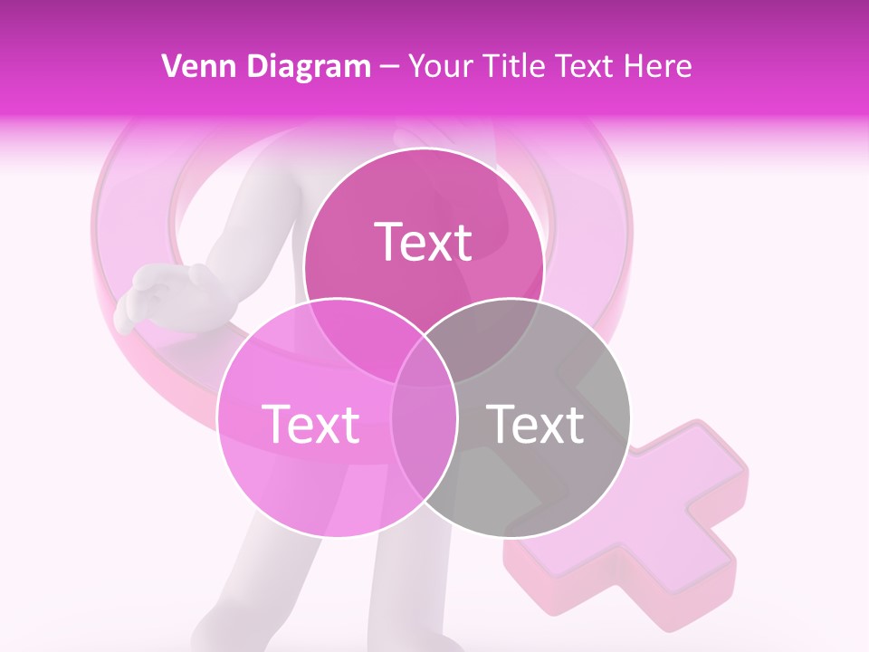 Plus Mother Character PowerPoint Template