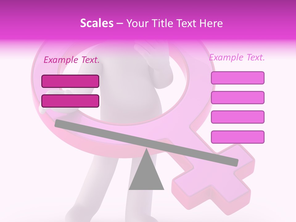 Plus Mother Character PowerPoint Template