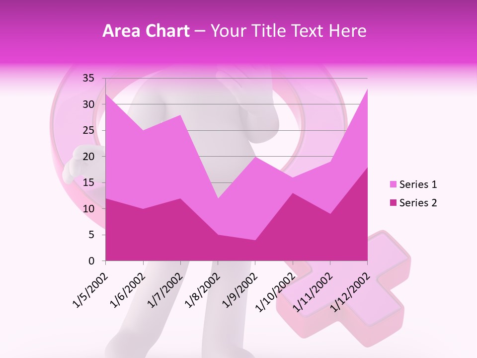 Plus Mother Character PowerPoint Template