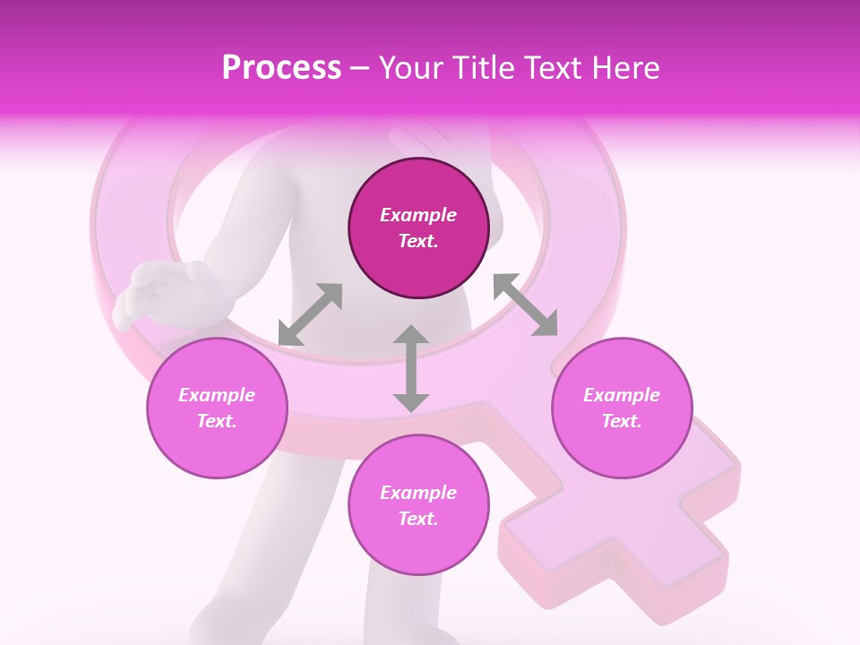 Plus Mother Character PowerPoint Template