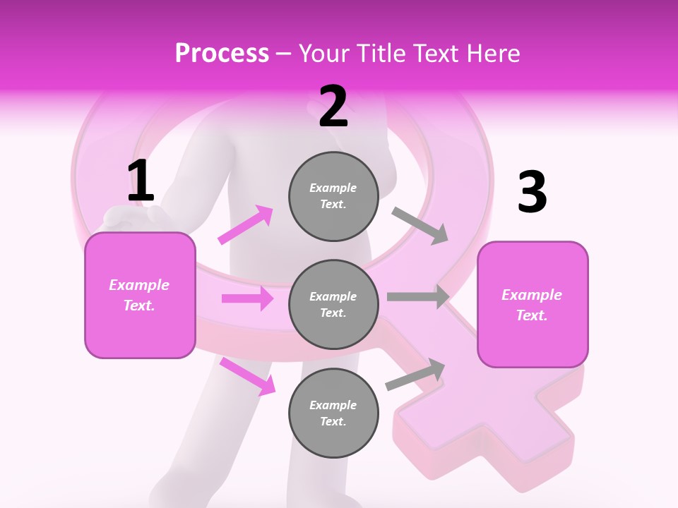 Plus Mother Character PowerPoint Template