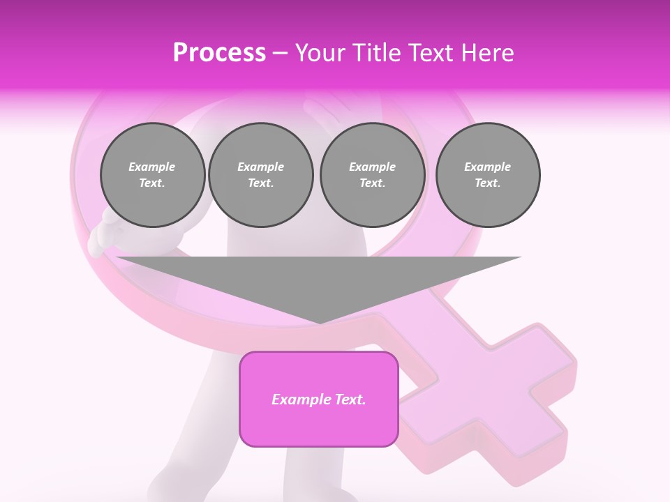 Plus Mother Character PowerPoint Template