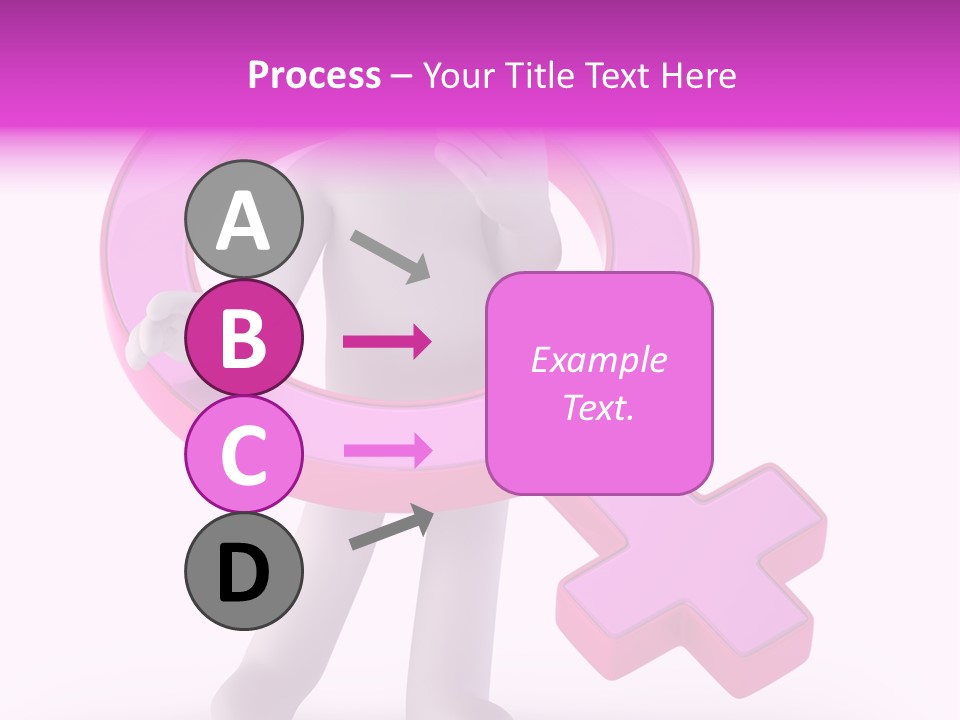 Plus Mother Character PowerPoint Template