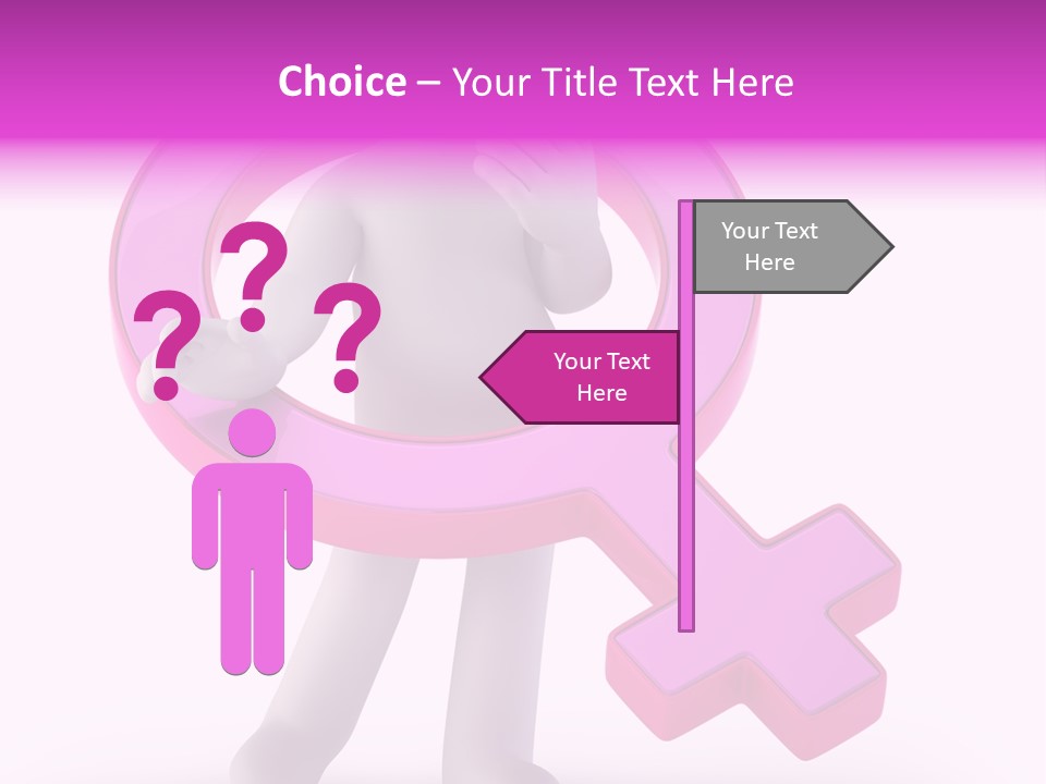 Plus Mother Character PowerPoint Template