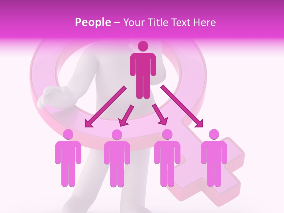 Plus Mother Character PowerPoint Template