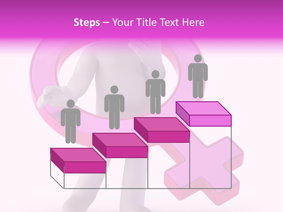 Plus Mother Character PowerPoint Template