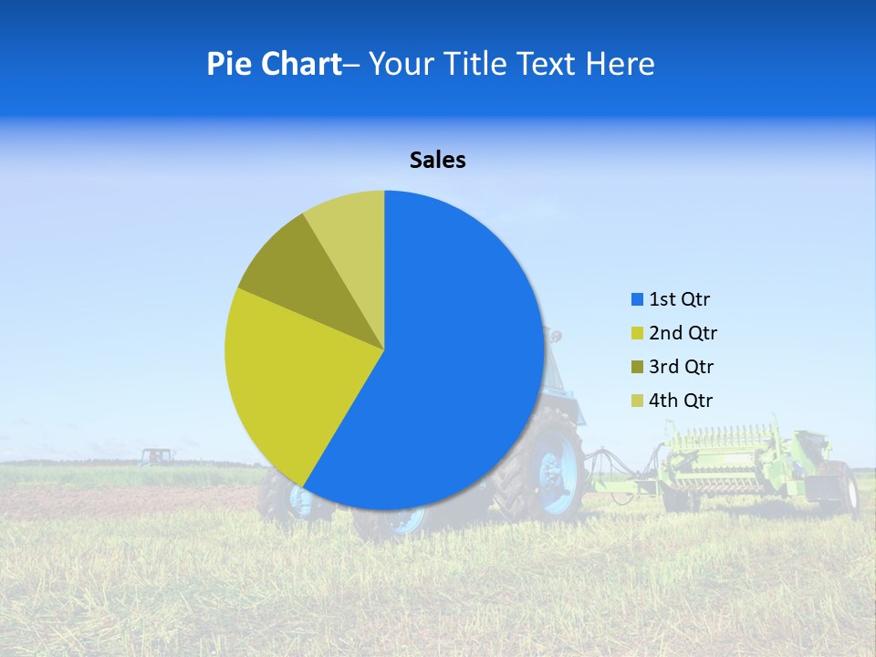 Wheel Rural Corn PowerPoint Template