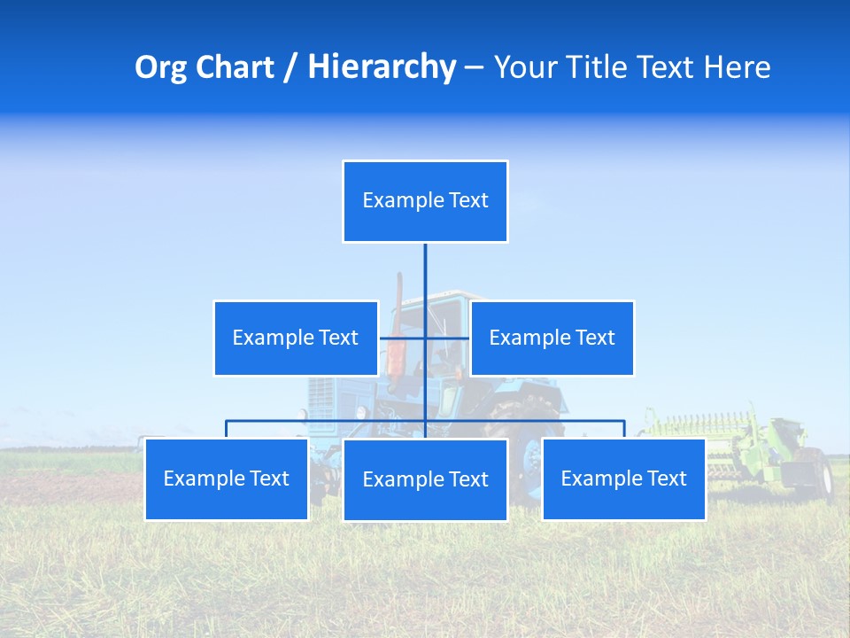 Wheel Rural Corn PowerPoint Template