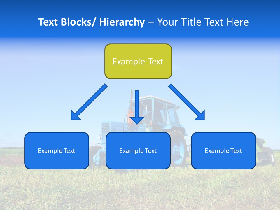 Wheel Rural Corn PowerPoint Template