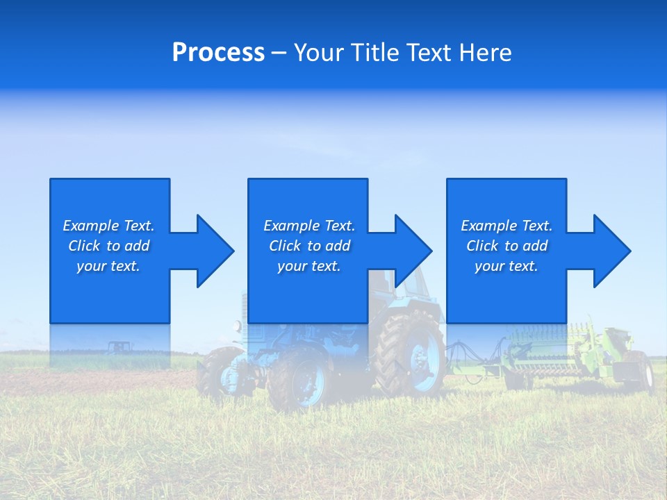 Wheel Rural Corn PowerPoint Template