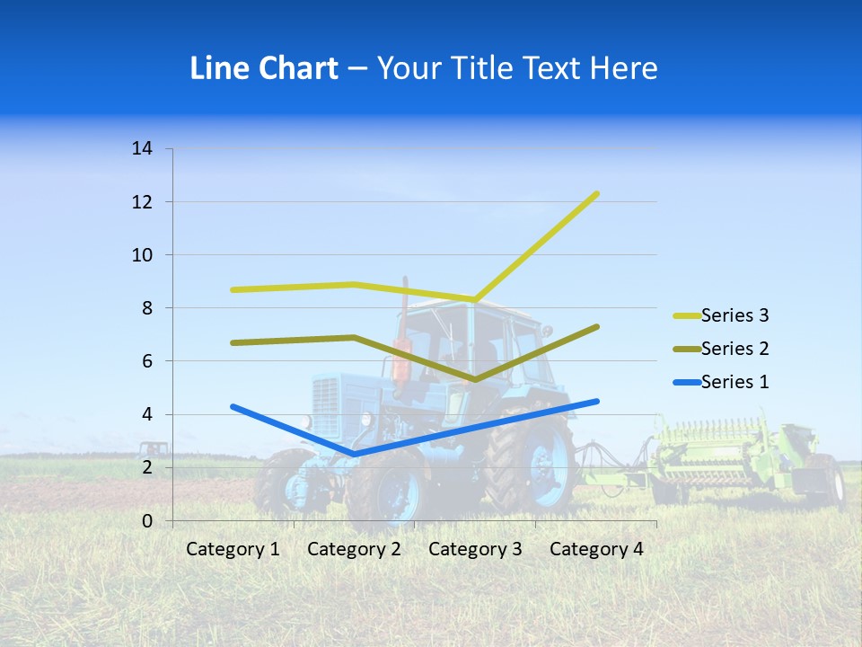 Wheel Rural Corn PowerPoint Template