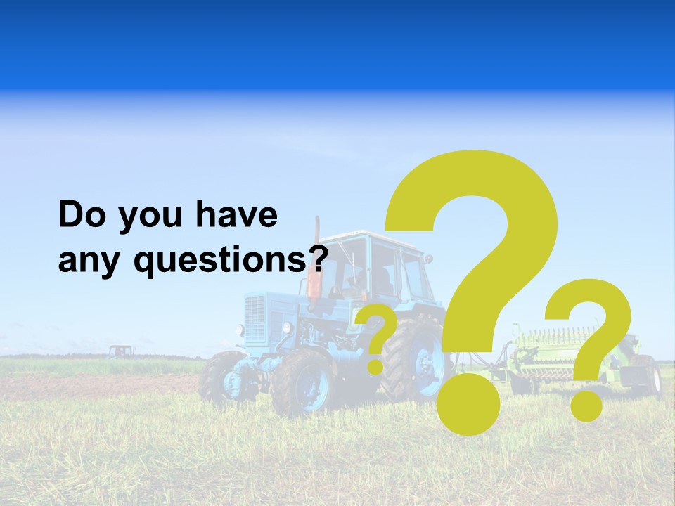 Wheel Rural Corn PowerPoint Template