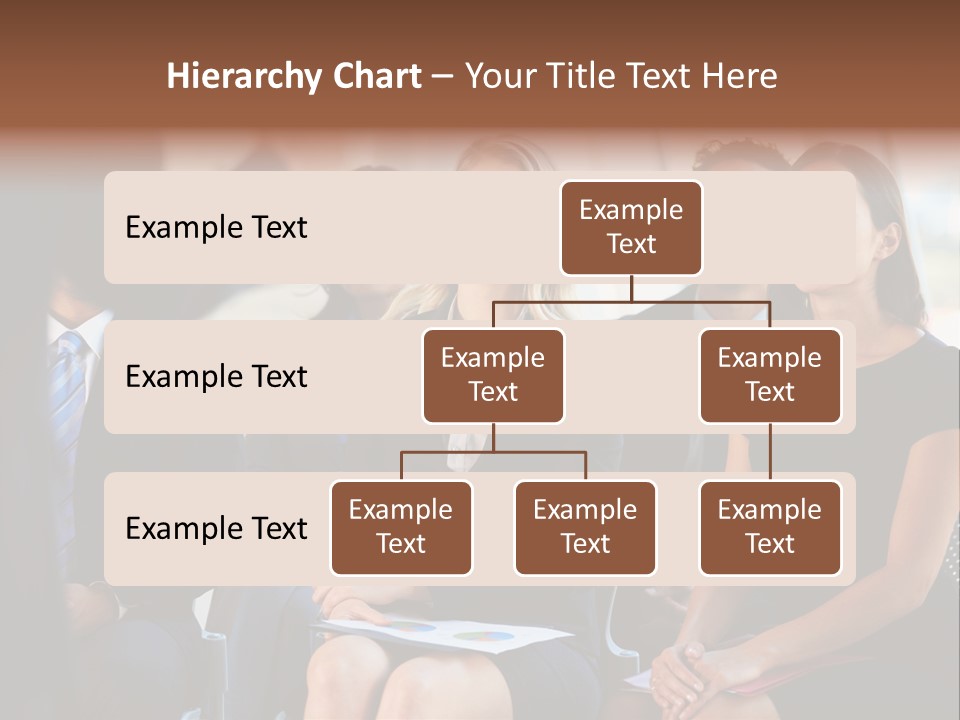 Business Person Name Badge Women PowerPoint Template