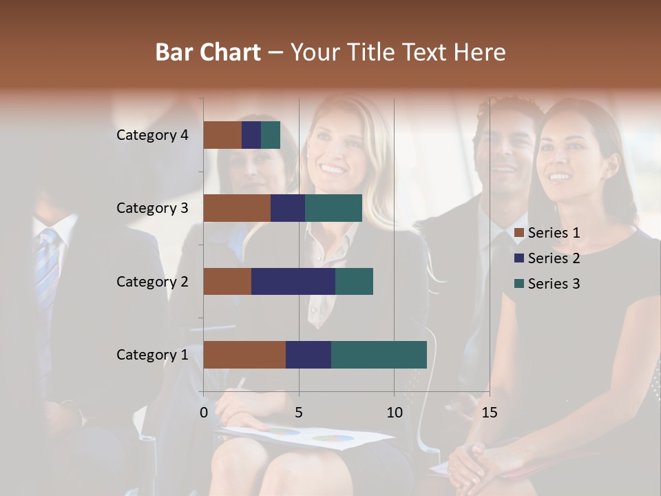 Business Person Name Badge Women PowerPoint Template