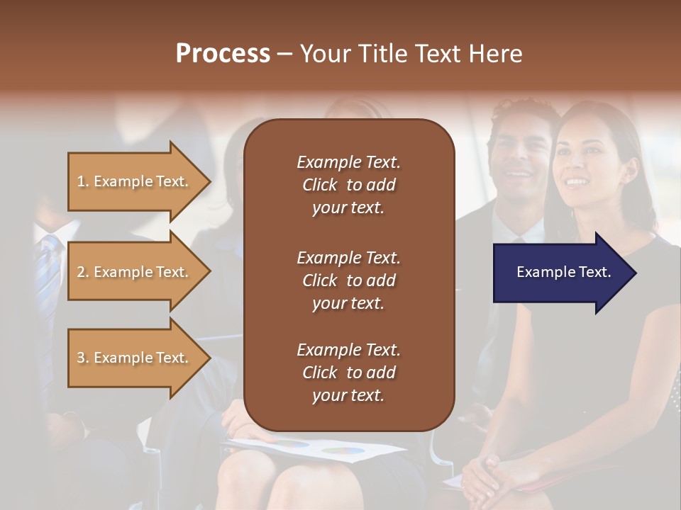 Business Person Name Badge Women PowerPoint Template