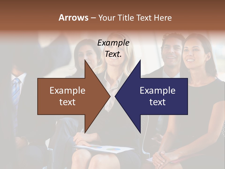 Business Person Name Badge Women PowerPoint Template