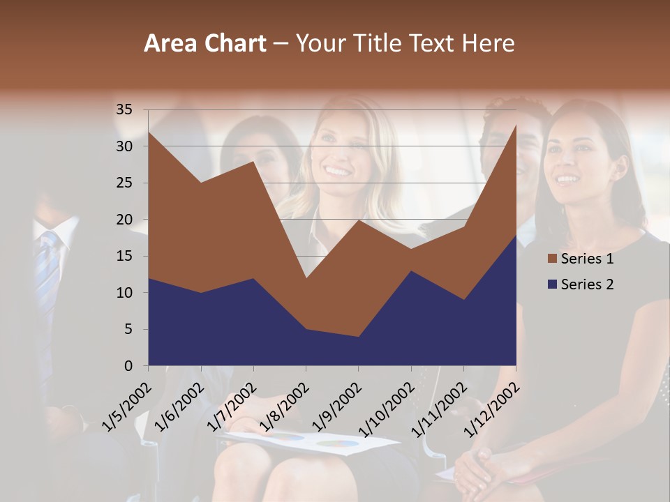 Business Person Name Badge Women PowerPoint Template