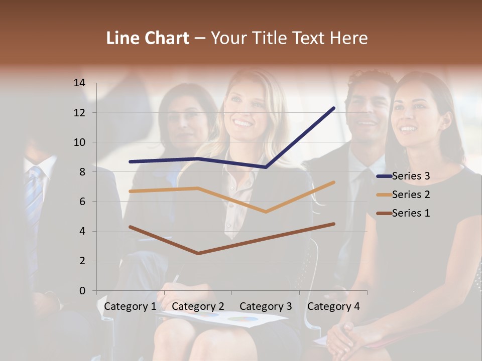 Business Person Name Badge Women PowerPoint Template