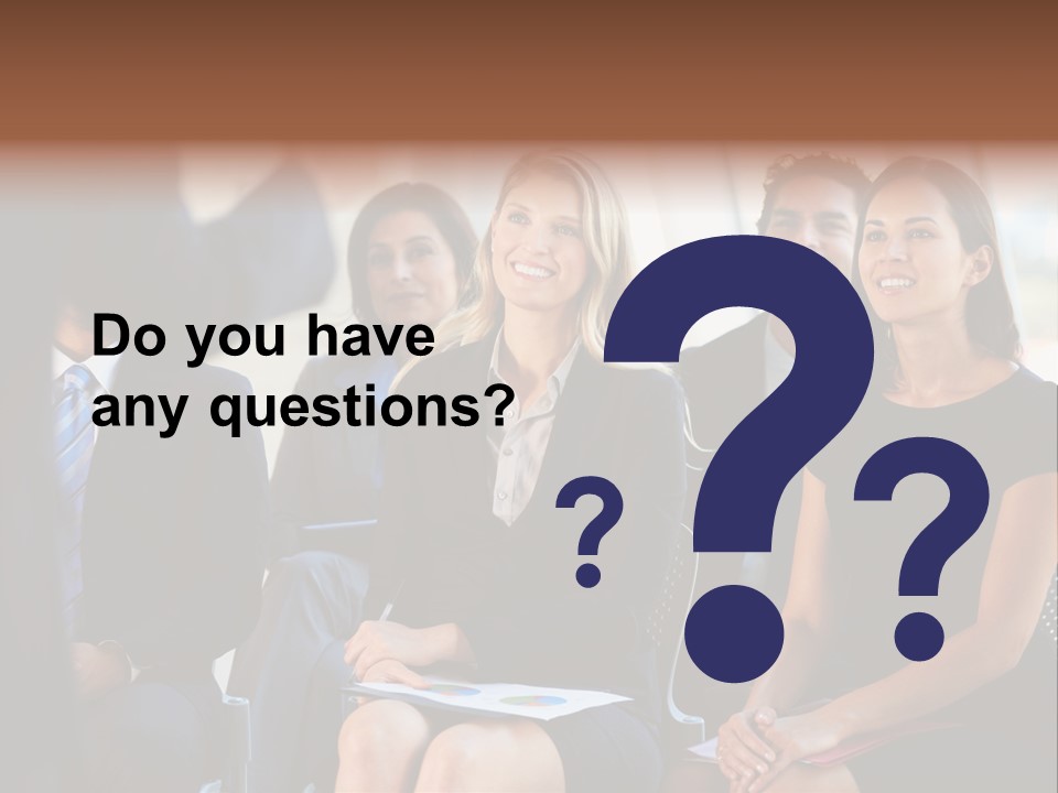 Business Person Name Badge Women PowerPoint Template