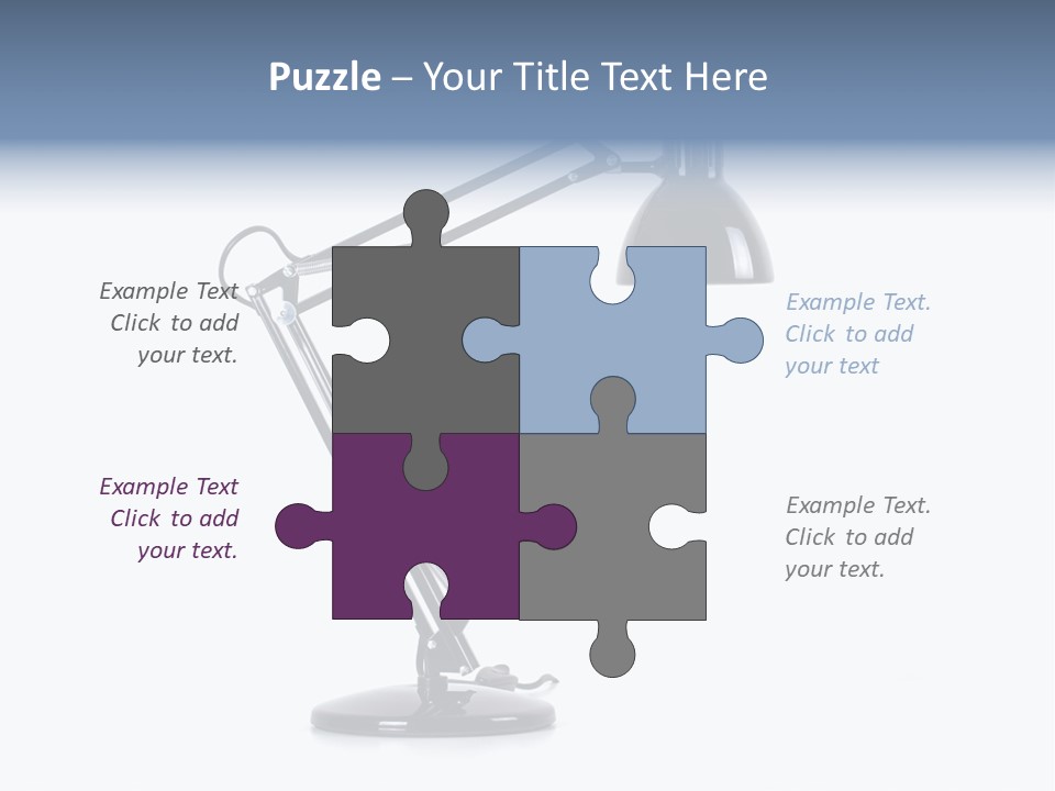 Lamp Background Lightbulb PowerPoint Template