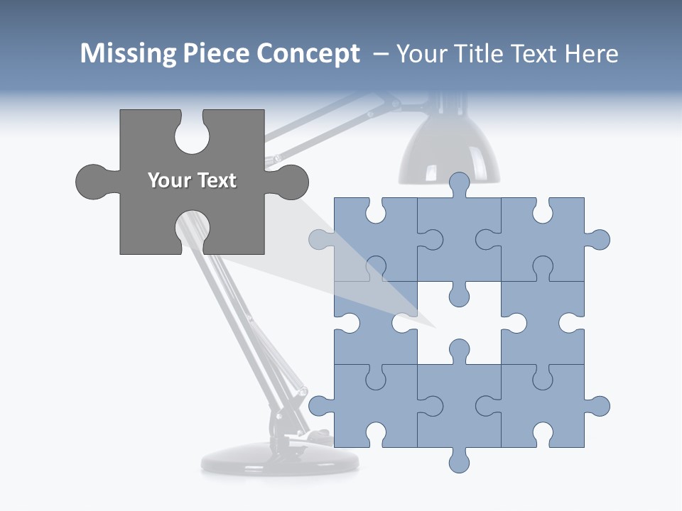 Lamp Background Lightbulb PowerPoint Template