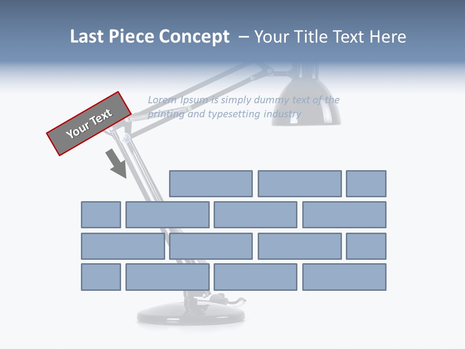 Lamp Background Lightbulb PowerPoint Template