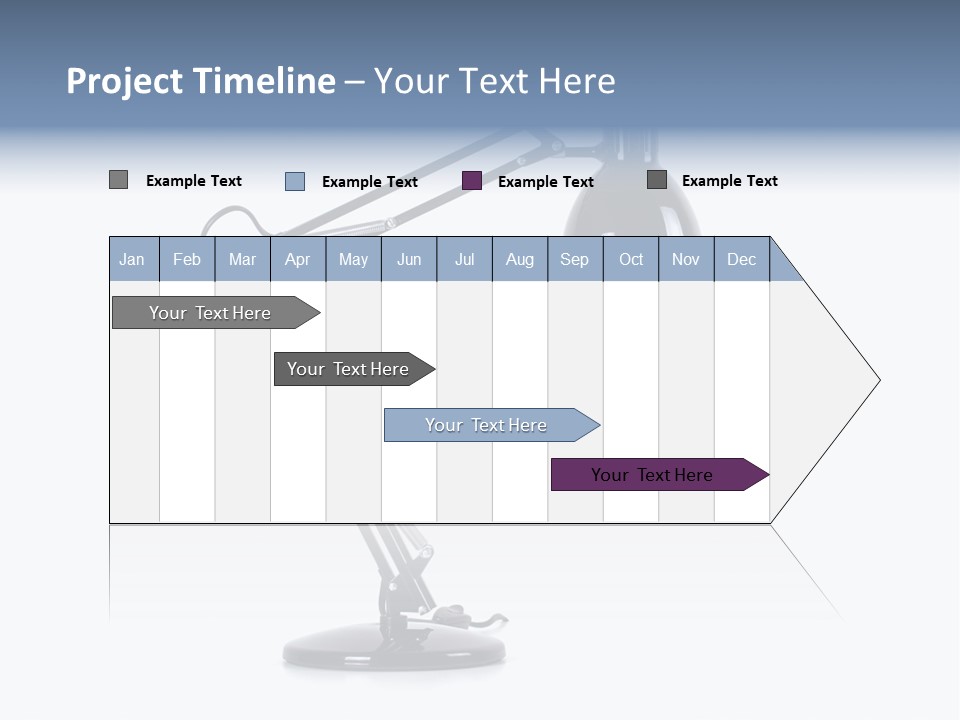 Lamp Background Lightbulb PowerPoint Template