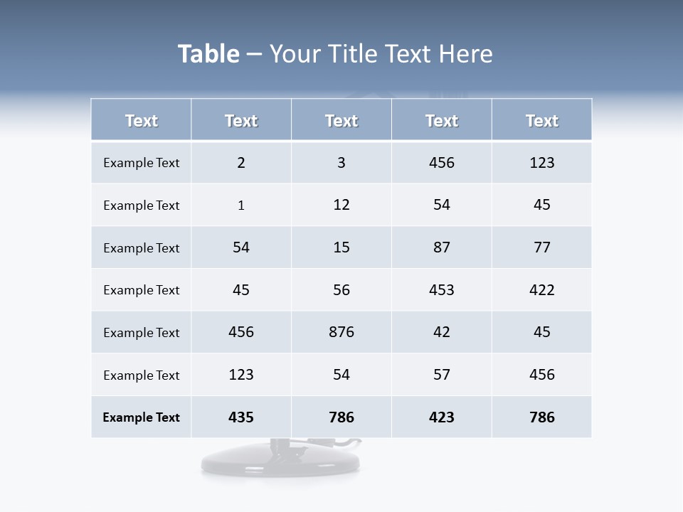 Lamp Background Lightbulb PowerPoint Template