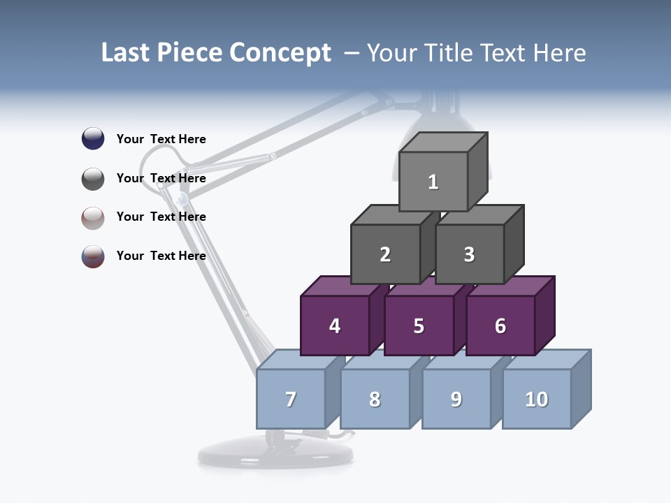 Lamp Background Lightbulb PowerPoint Template