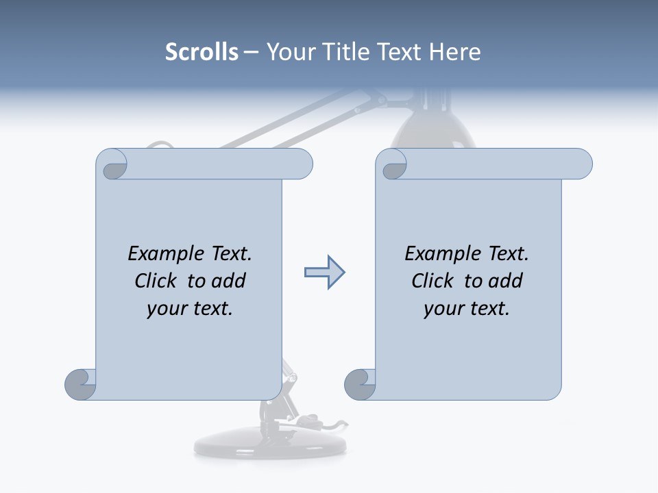Lamp Background Lightbulb PowerPoint Template