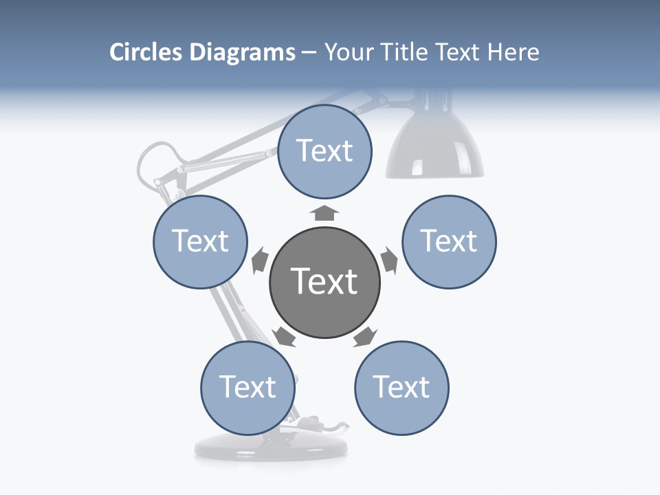 Lamp Background Lightbulb PowerPoint Template