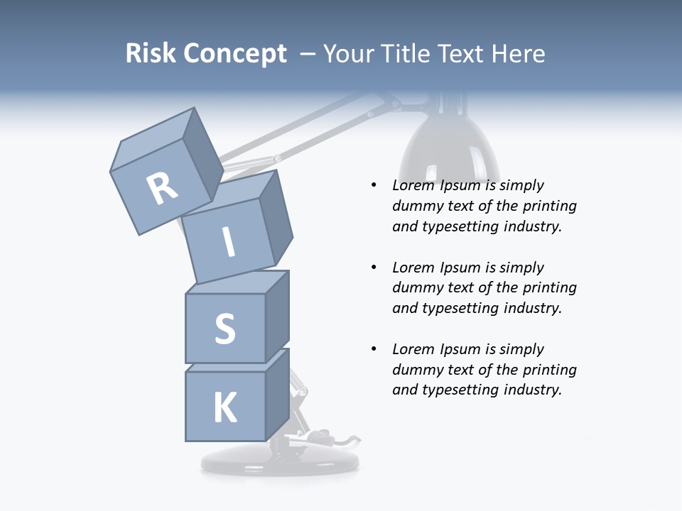 Lamp Background Lightbulb PowerPoint Template