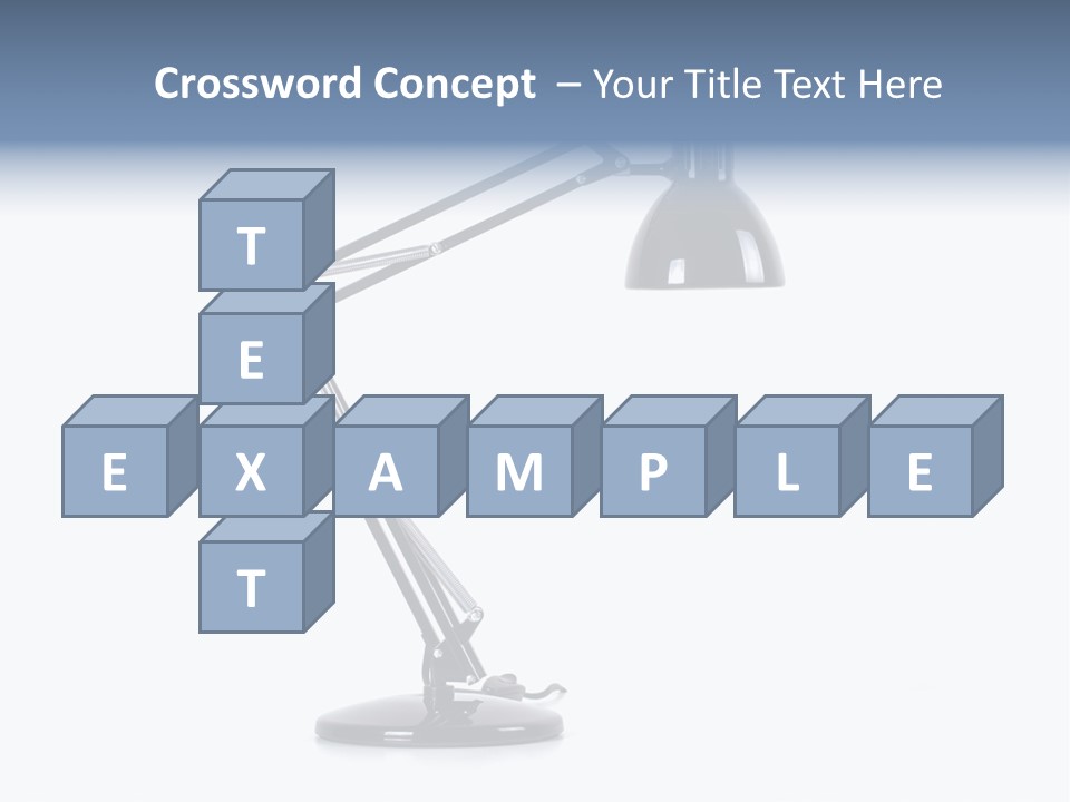 Lamp Background Lightbulb PowerPoint Template