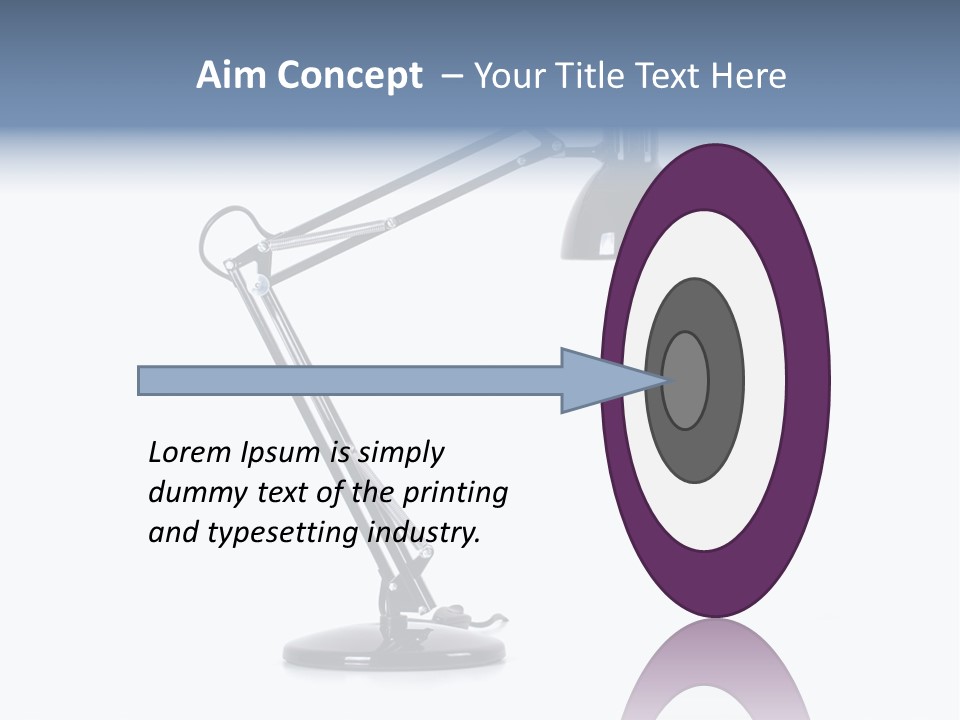 Lamp Background Lightbulb PowerPoint Template