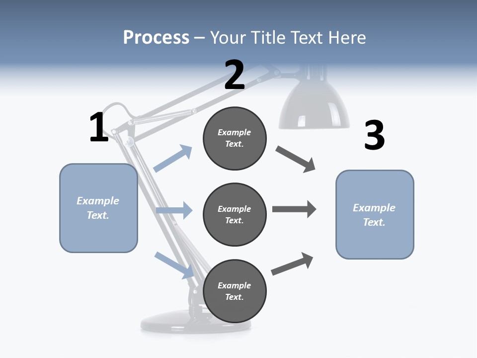 Lamp Background Lightbulb PowerPoint Template