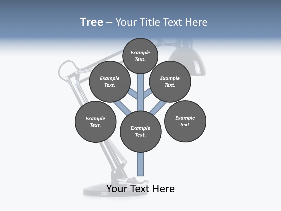 Lamp Background Lightbulb PowerPoint Template