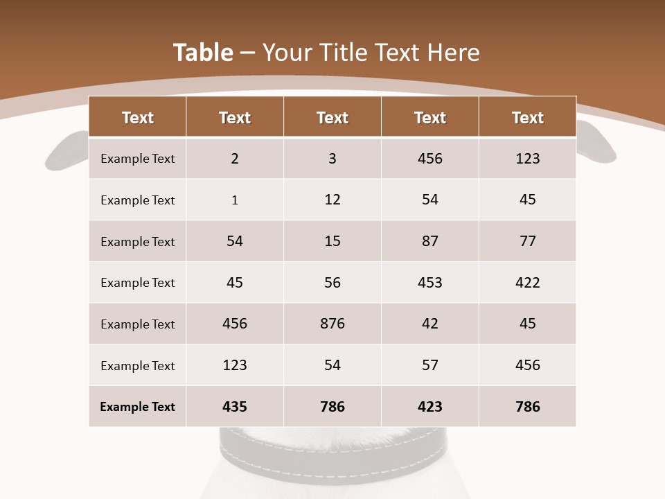 Funny Vet Spoon PowerPoint Template