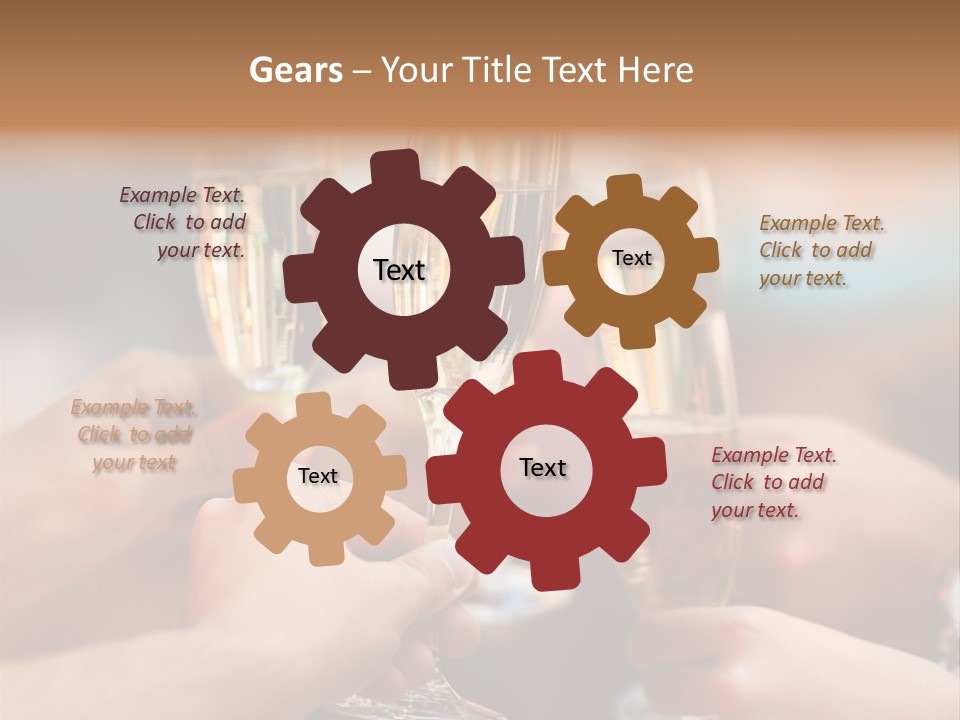 Restaurant Glass Gourmet PowerPoint Template