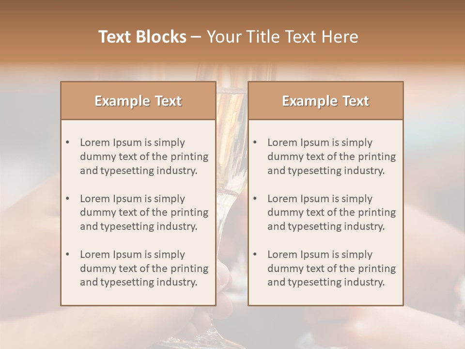 Restaurant Glass Gourmet PowerPoint Template