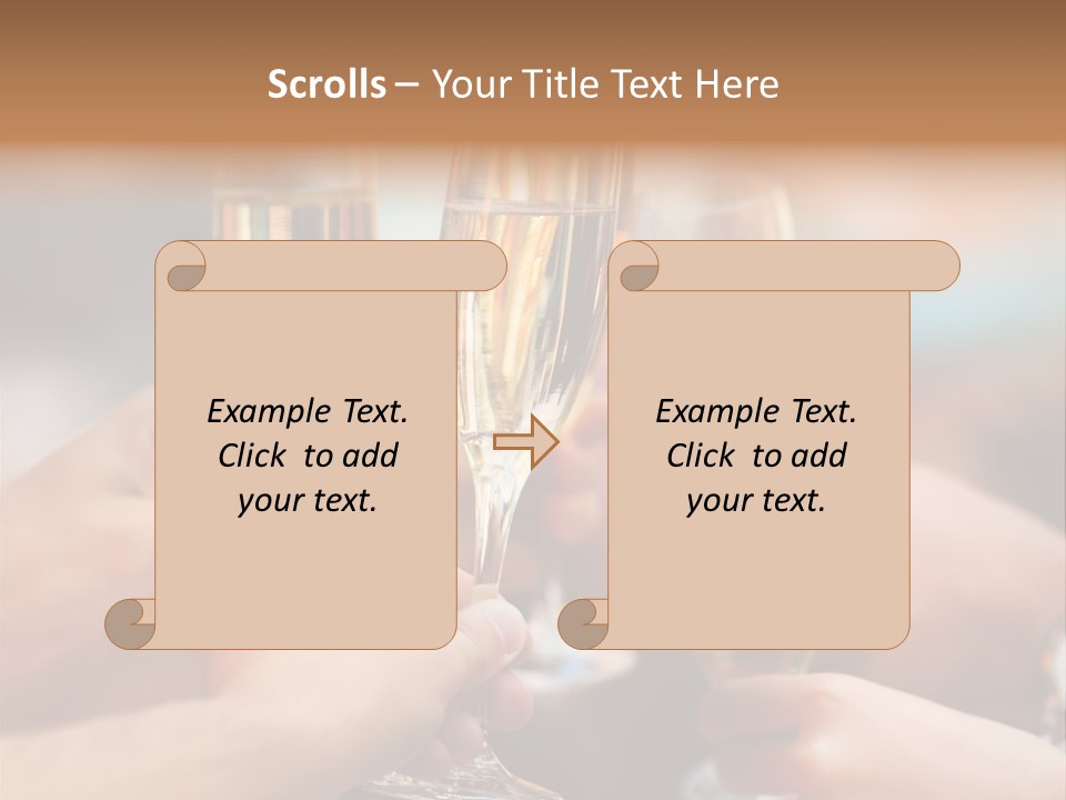 Restaurant Glass Gourmet PowerPoint Template